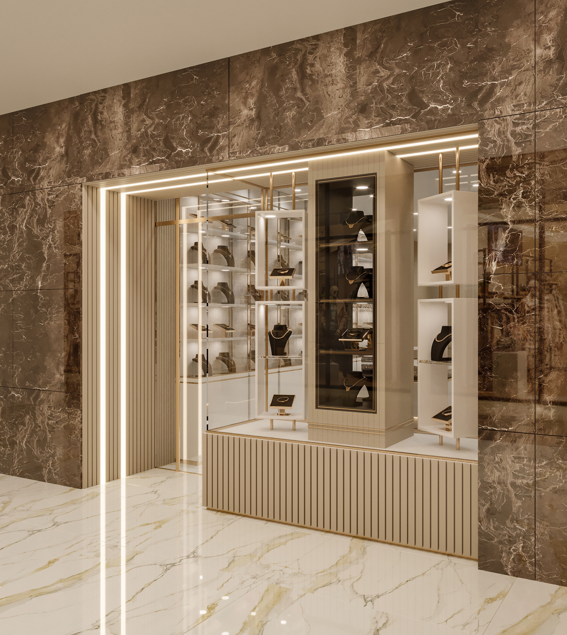 珠宝店店铺图纸丨沙特阿拉伯吉达-8