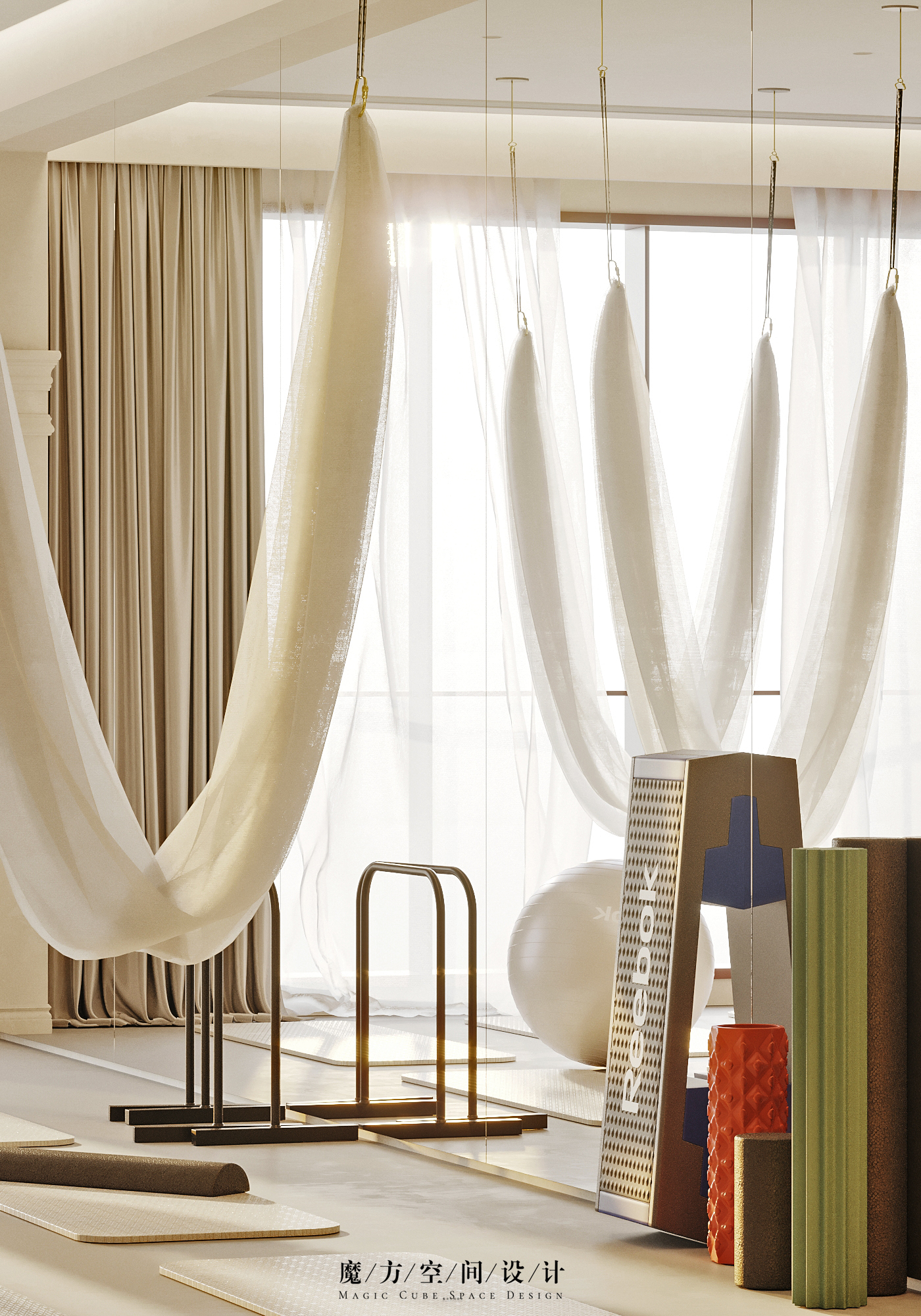 商业空间•瑜伽会所丨中国北京丨魔方空间设计-20