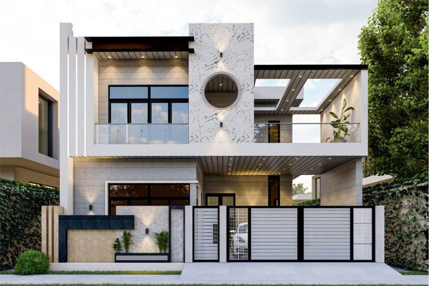 12m深10m宽临街住宅设计丨NEOHouse-27