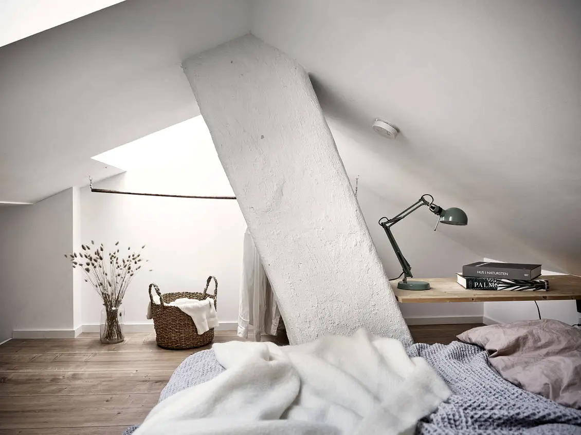 23m²瑞典风格小户型，创意阁楼卧室设计-11