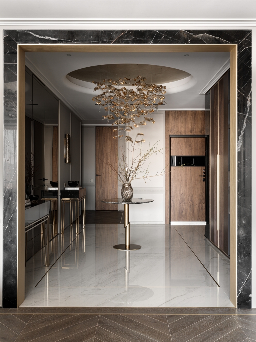 家庭奢华:适合家庭的公寓精美内饰设计-11