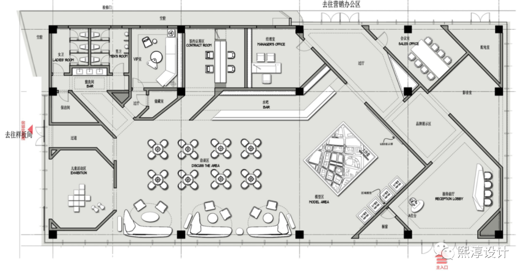 港龙旭辉城市江来售楼处丨中国合肥丨上海熙淳建筑装饰设计有限公司-70