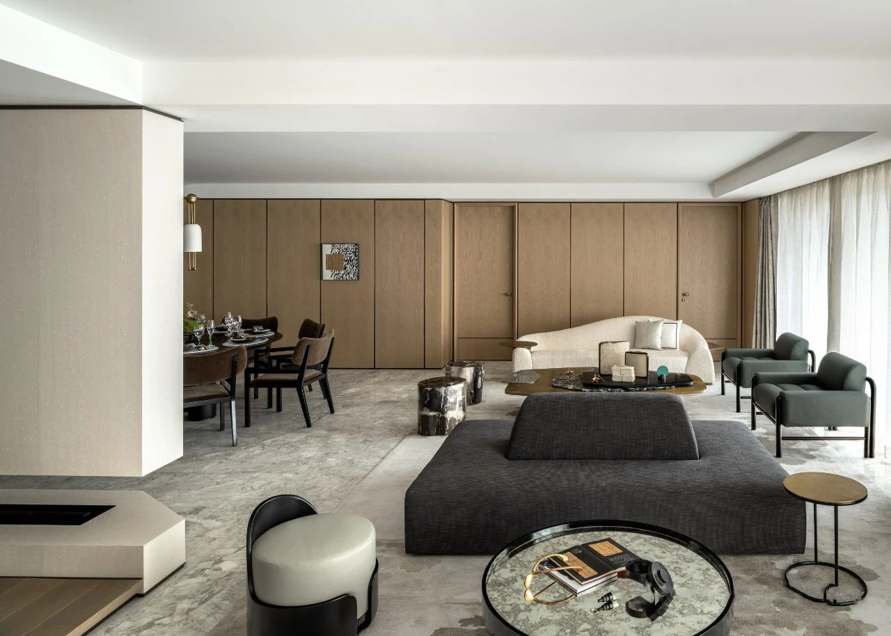 杭州嘉里中心逸庐丨中国杭州丨无间设计-12