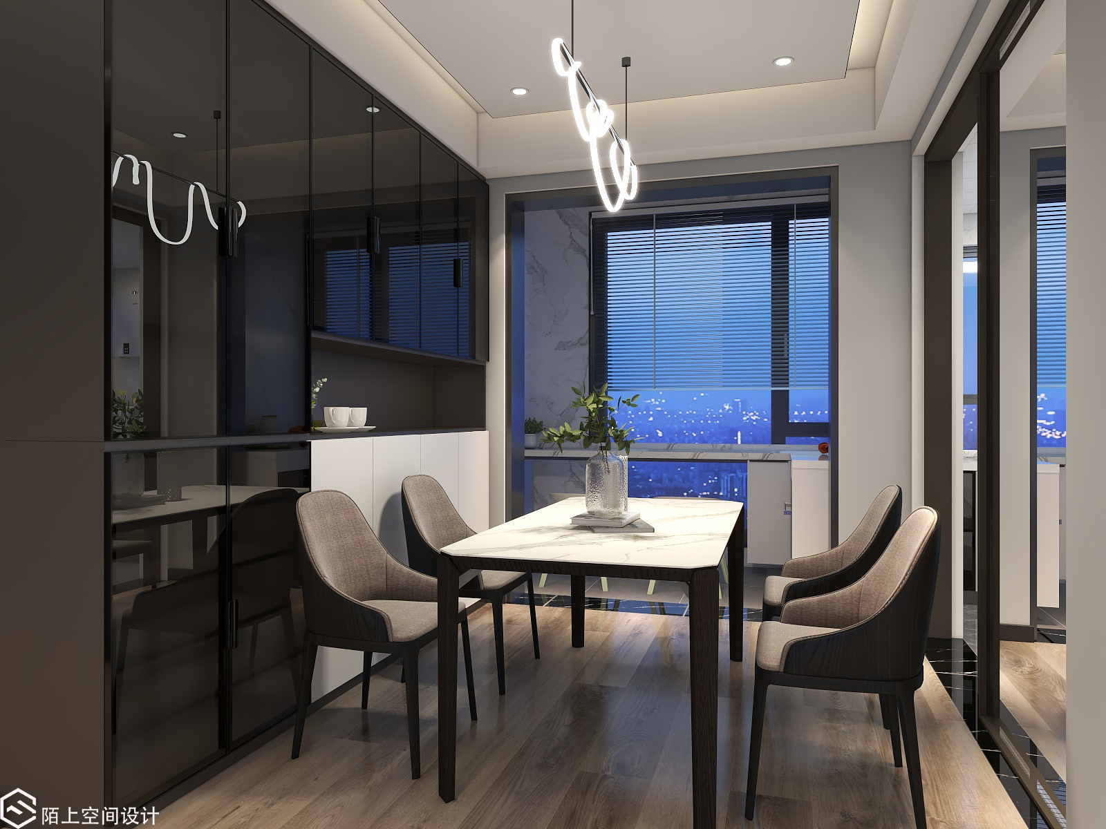 现代简约私人住宅设计丨中国武汉丨武汉陌上空间设计-7