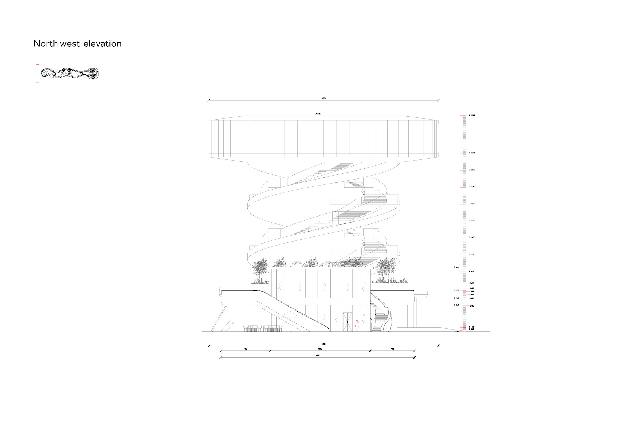 南昌象湖湿地公园鸟屿浮云观景塔丨中国南昌丨Nordic Office of Architecture-40