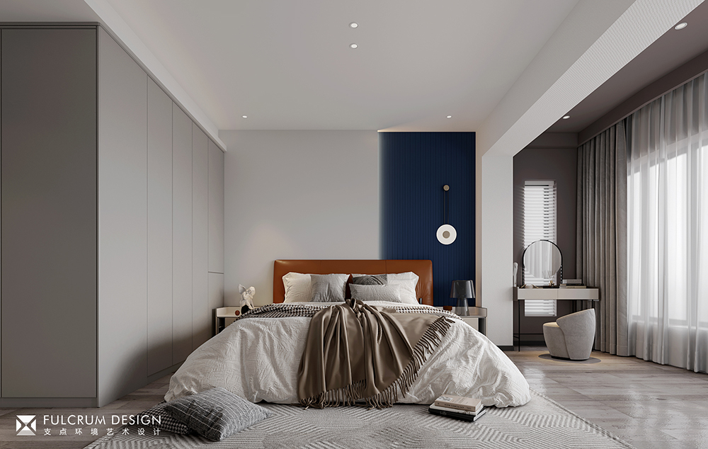 怡景花园现代风格设计案例丨支点设计-10
