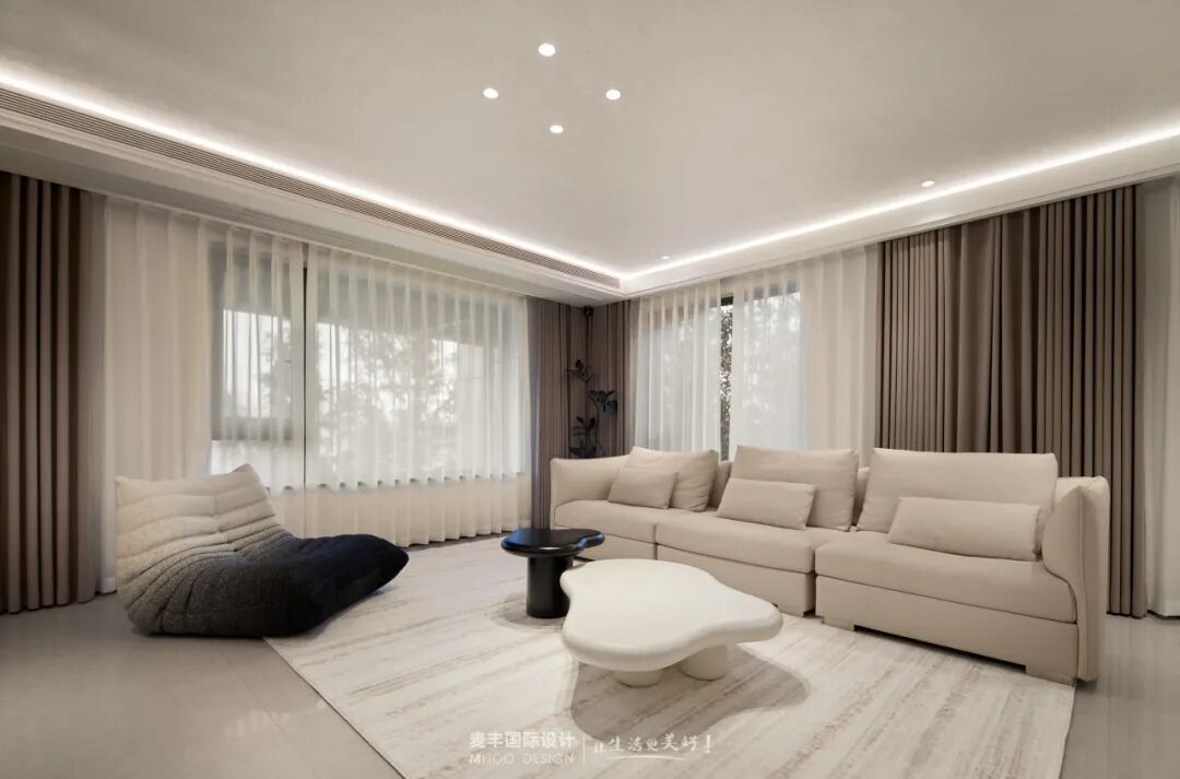 200㎡现代风|吉祥半岛：以简驭繁，让生活回归本真-20