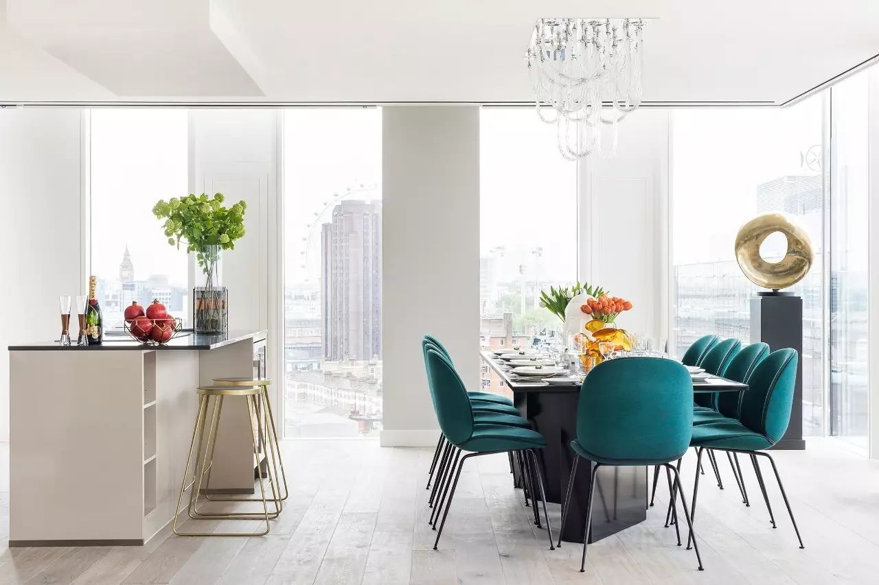 英伦风室内设计 | 优雅格调与色彩的完美融合-69