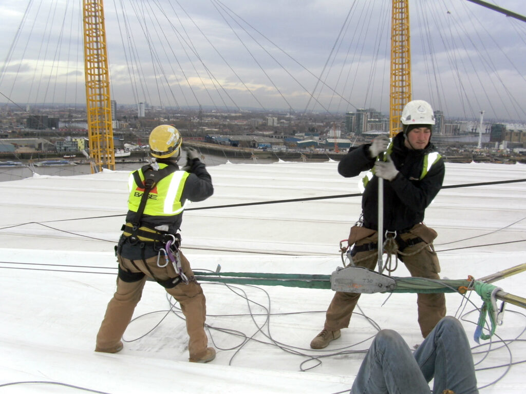 O2场馆上方的基础结构丨英国伦敦-59