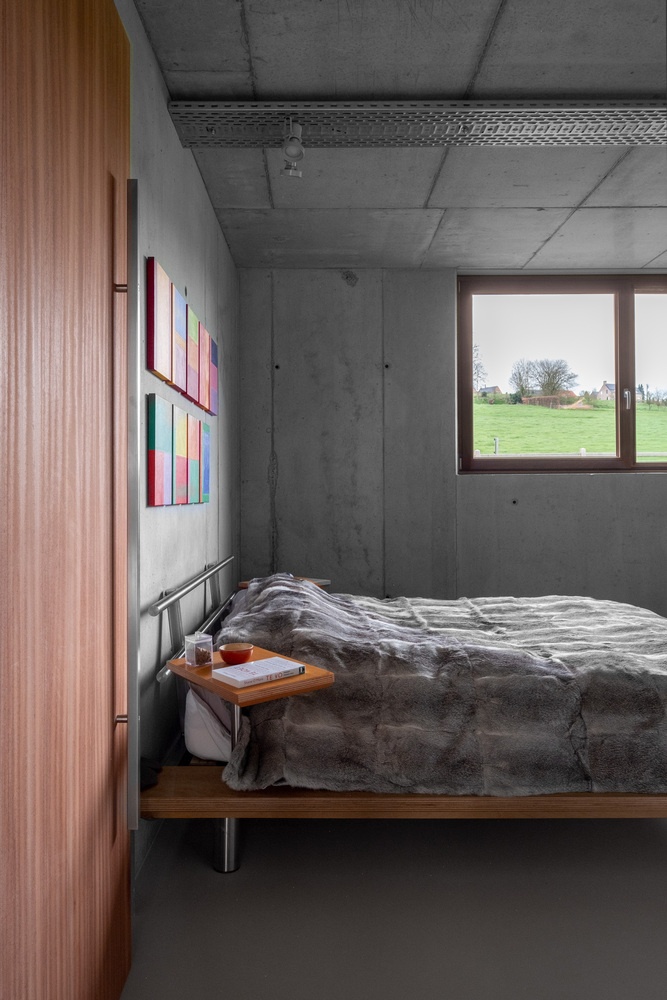 乡间清水混凝土别墅丨比利时丨马腾斯范凯米尔-18