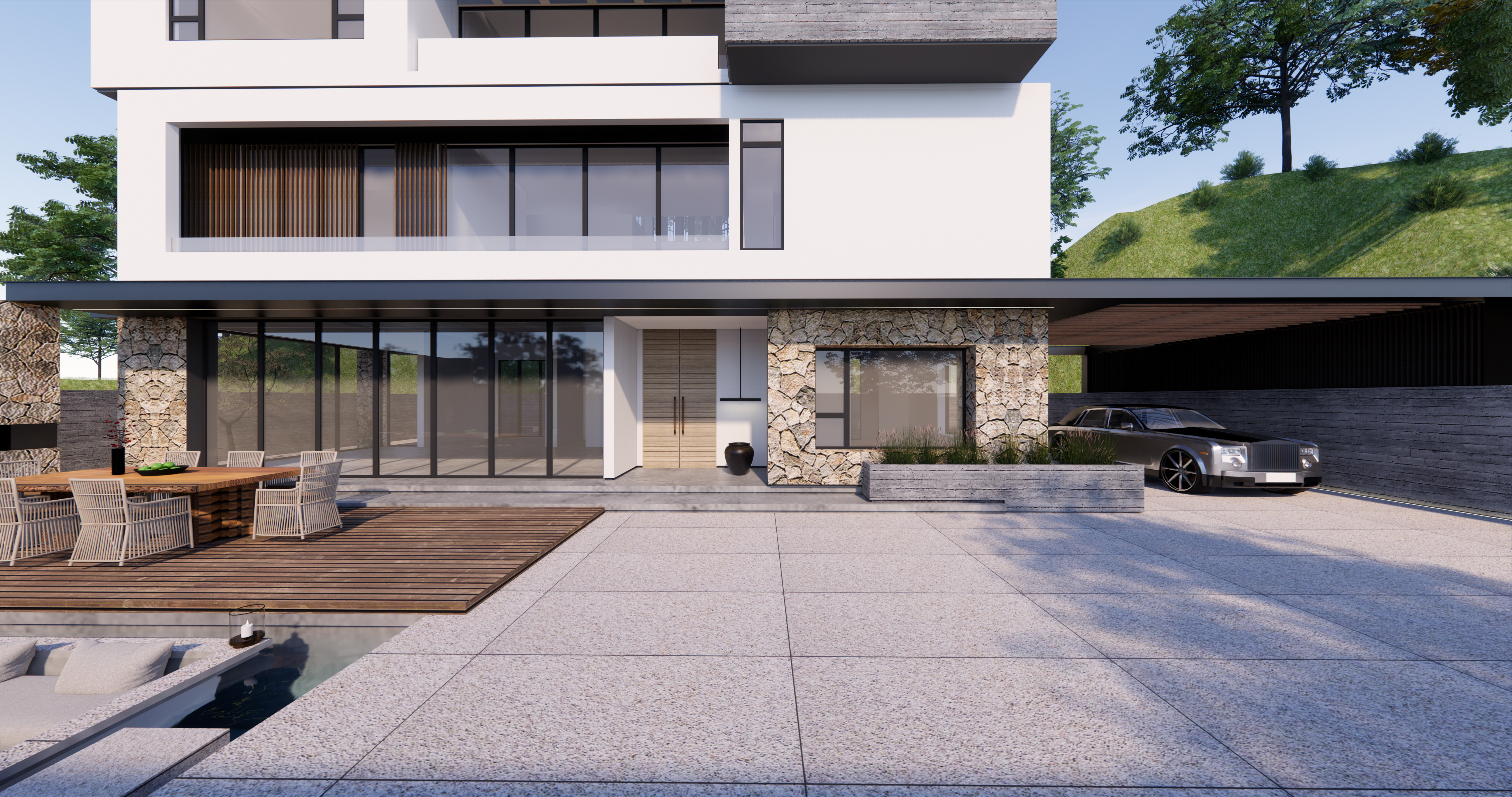 自建房│ENSCAPE 效果图表现-1