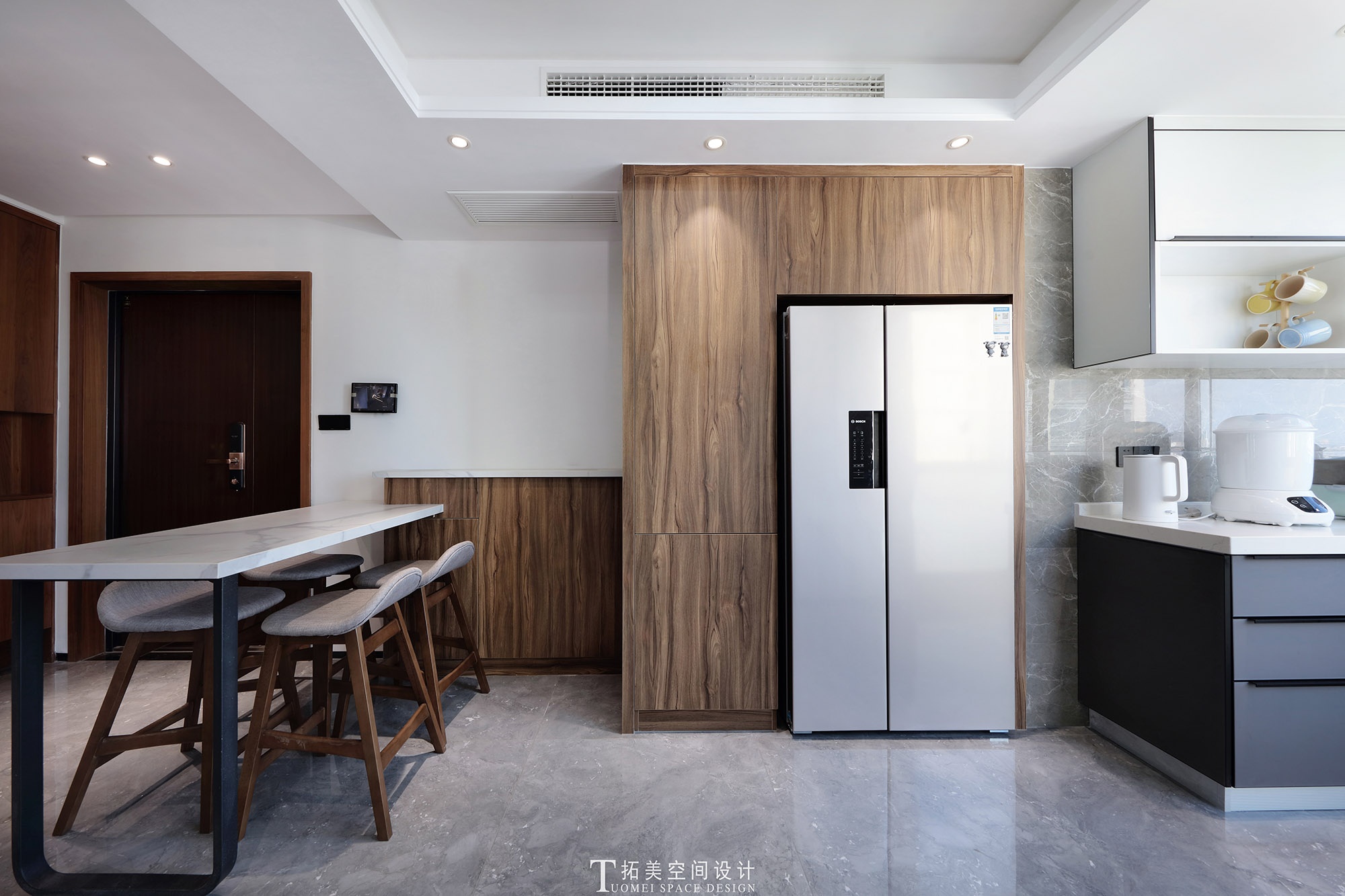 280㎡现代顶层复式丨中国丨拓美空间设计-7