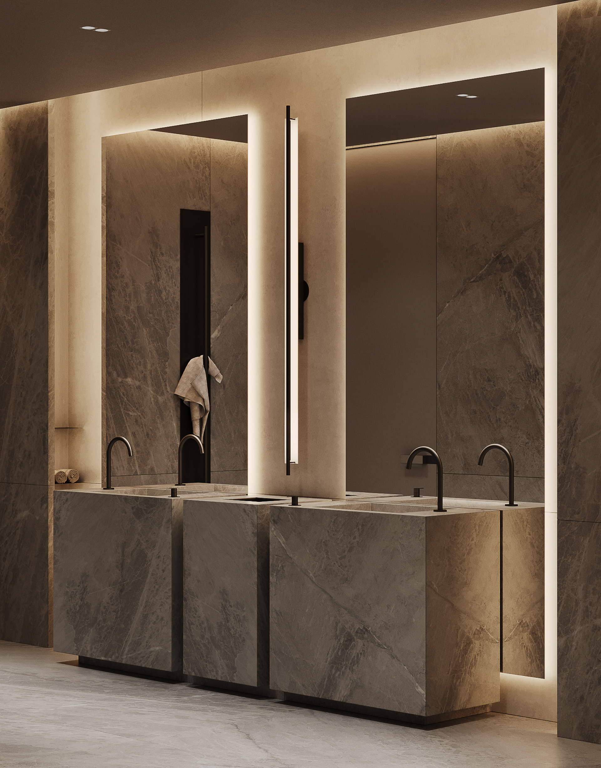 Modern minimalism family residence-13