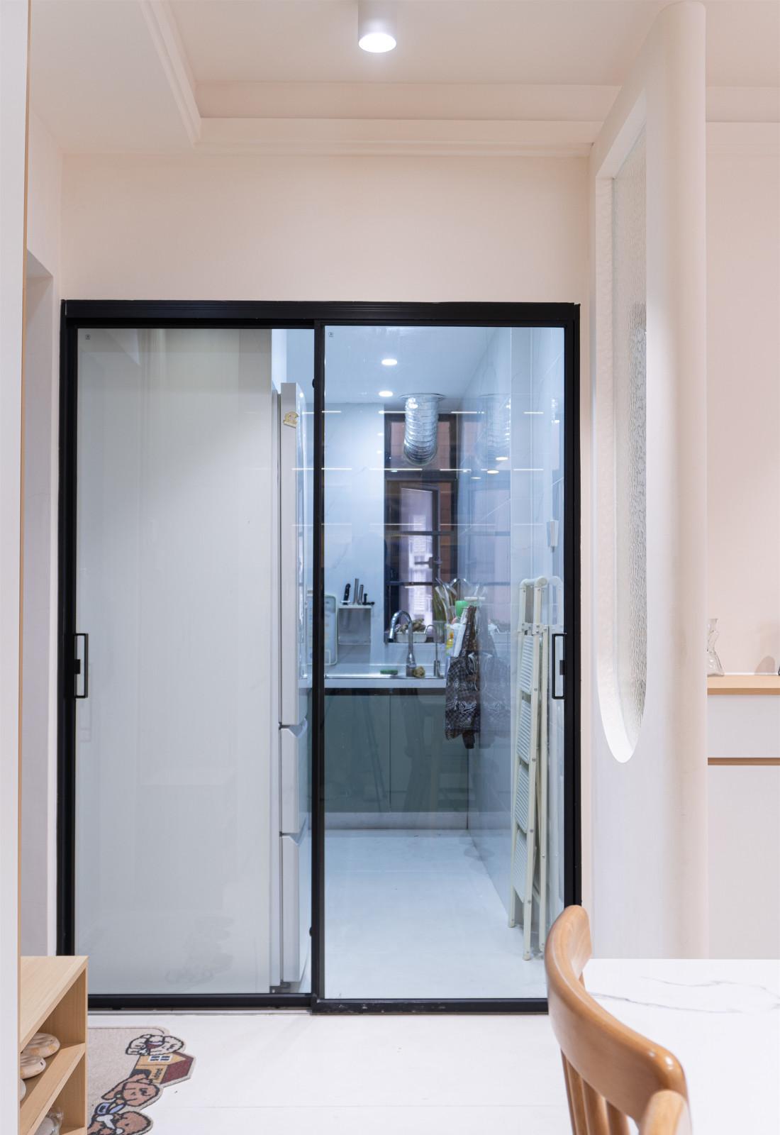 94㎡现代原木风三居室设计-54