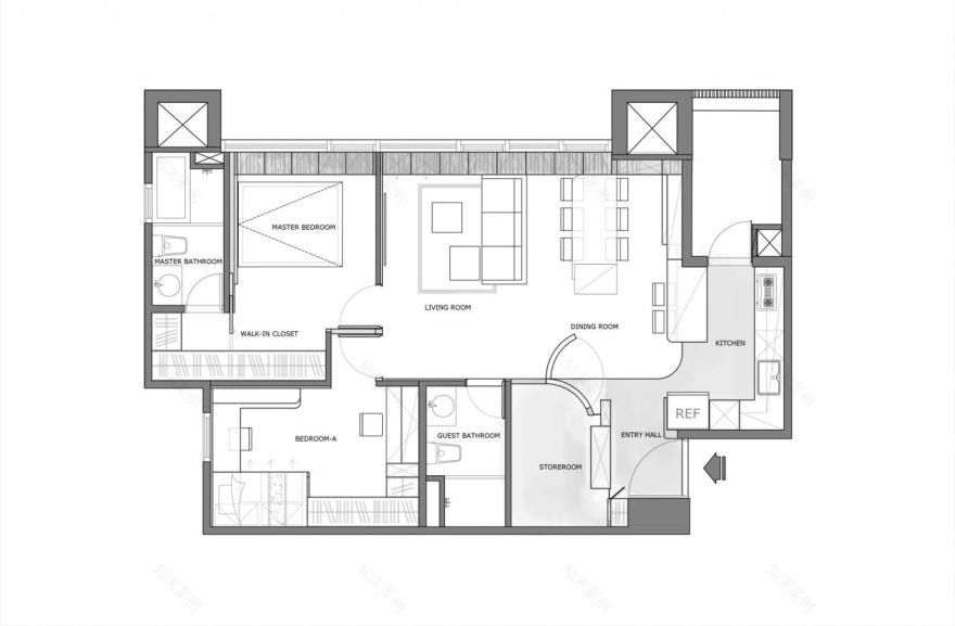 虫点子创意设计 · 25坪板桥H宅-9
