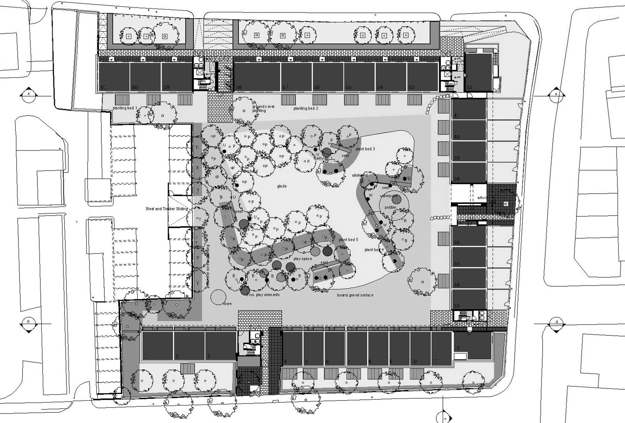 Buckland Court景观改造项目丨英国伦敦丨Henley Halebrown,Landscape Projects-6