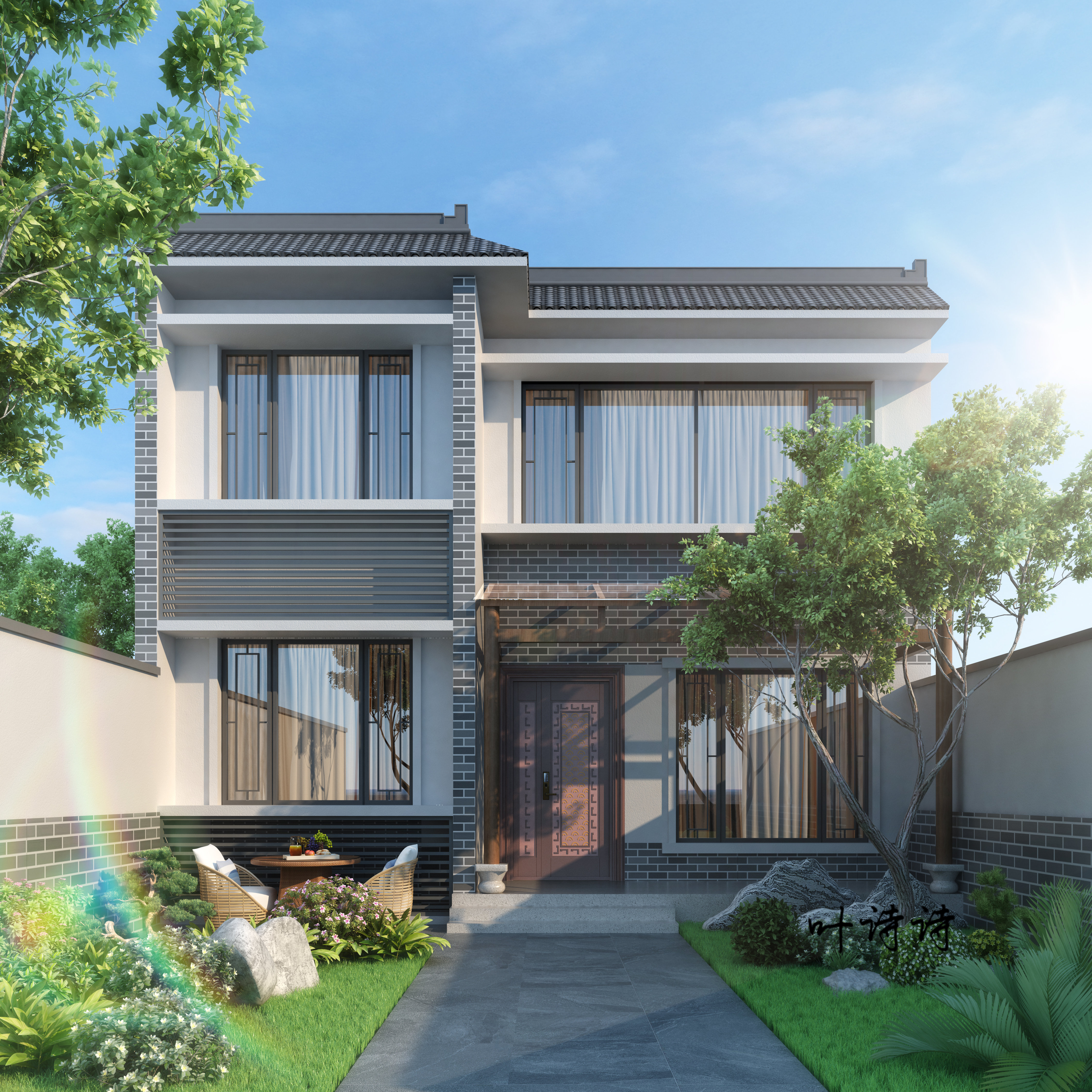 室外效果图|透视|外立面|外观-3