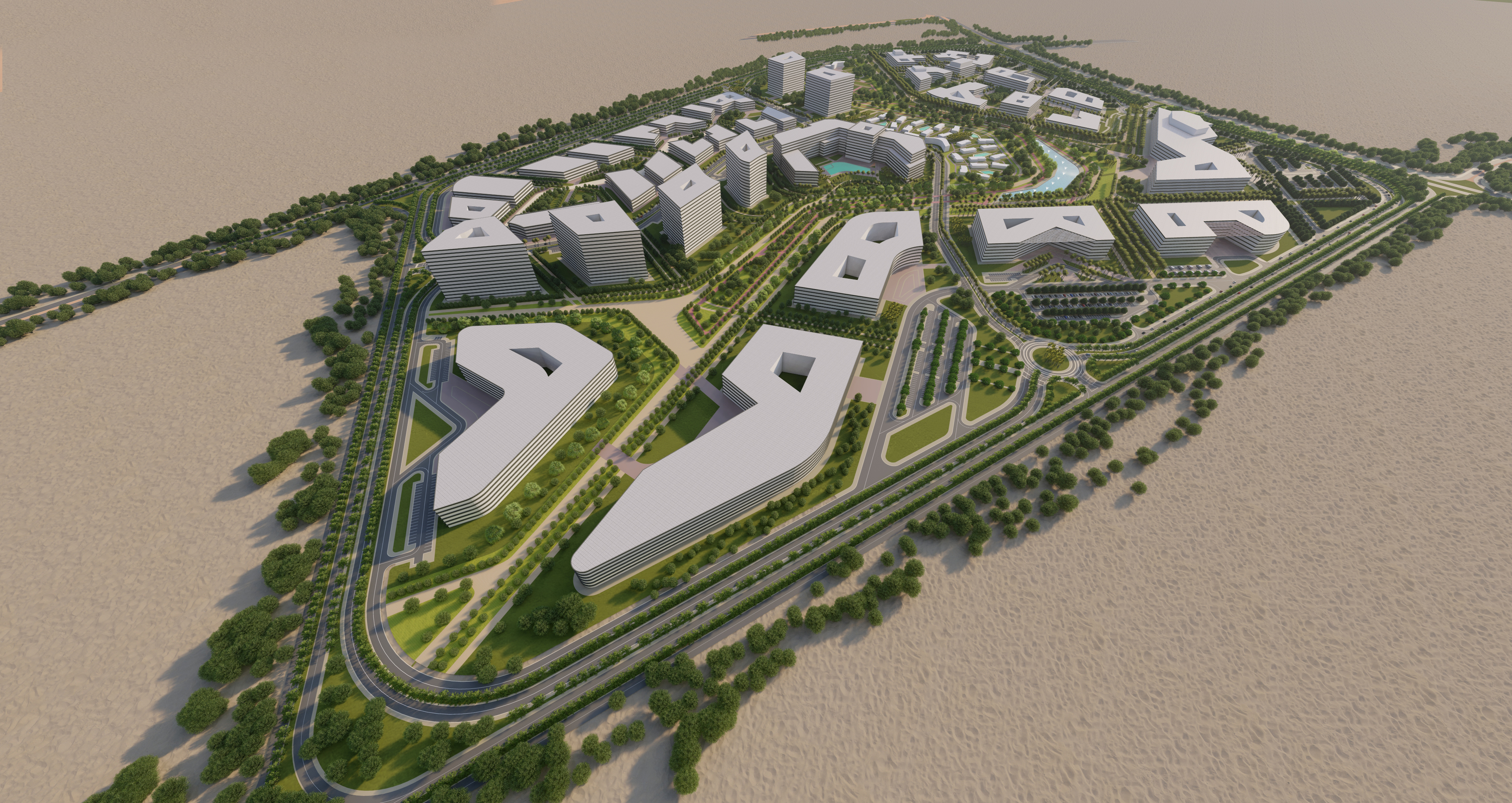 医疗城丨埃及丨Distance Studio Consultants-33