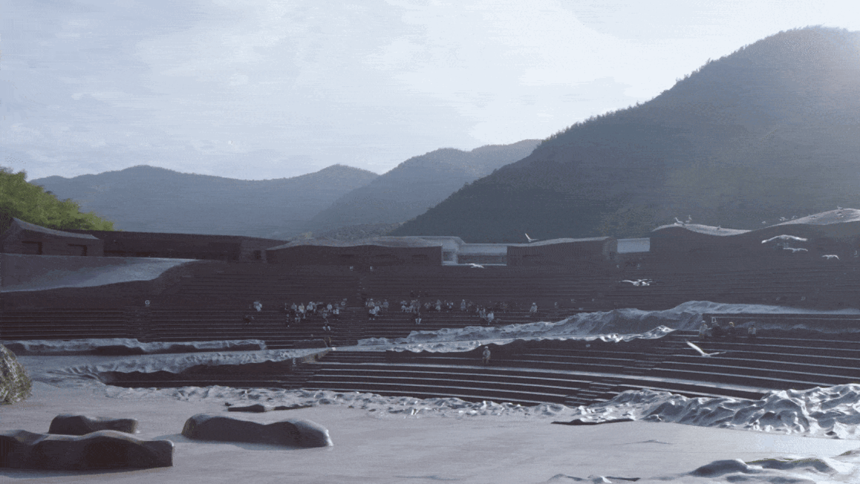 窑湖小镇飞鸟剧场丨中国无锡丨goa大象设计-15