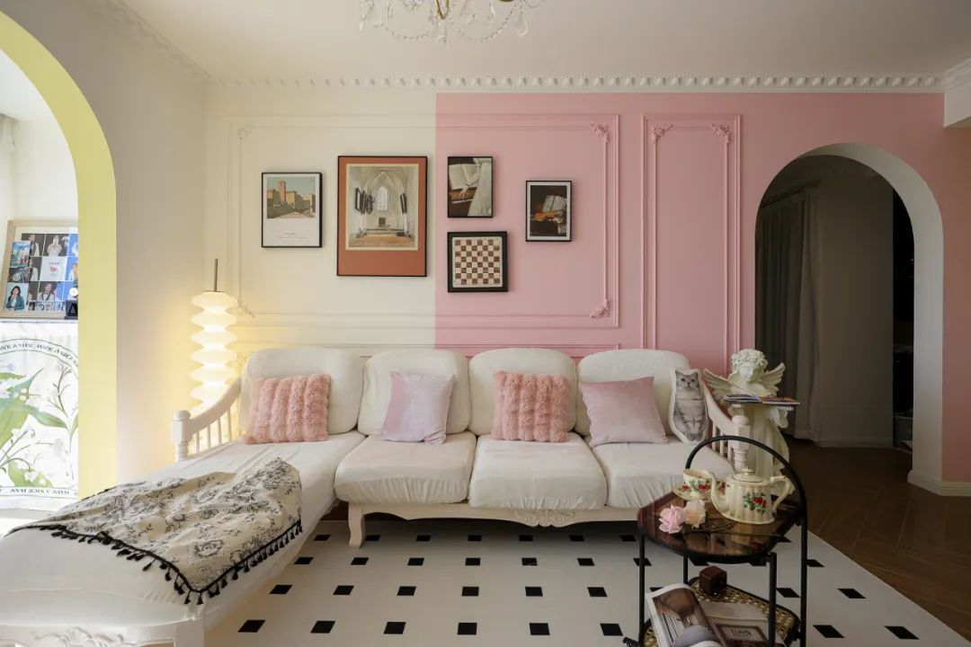 西安清凉山樾 140㎡法式浪漫家居设计丨中国陕西丨西安·大小空间设计-6