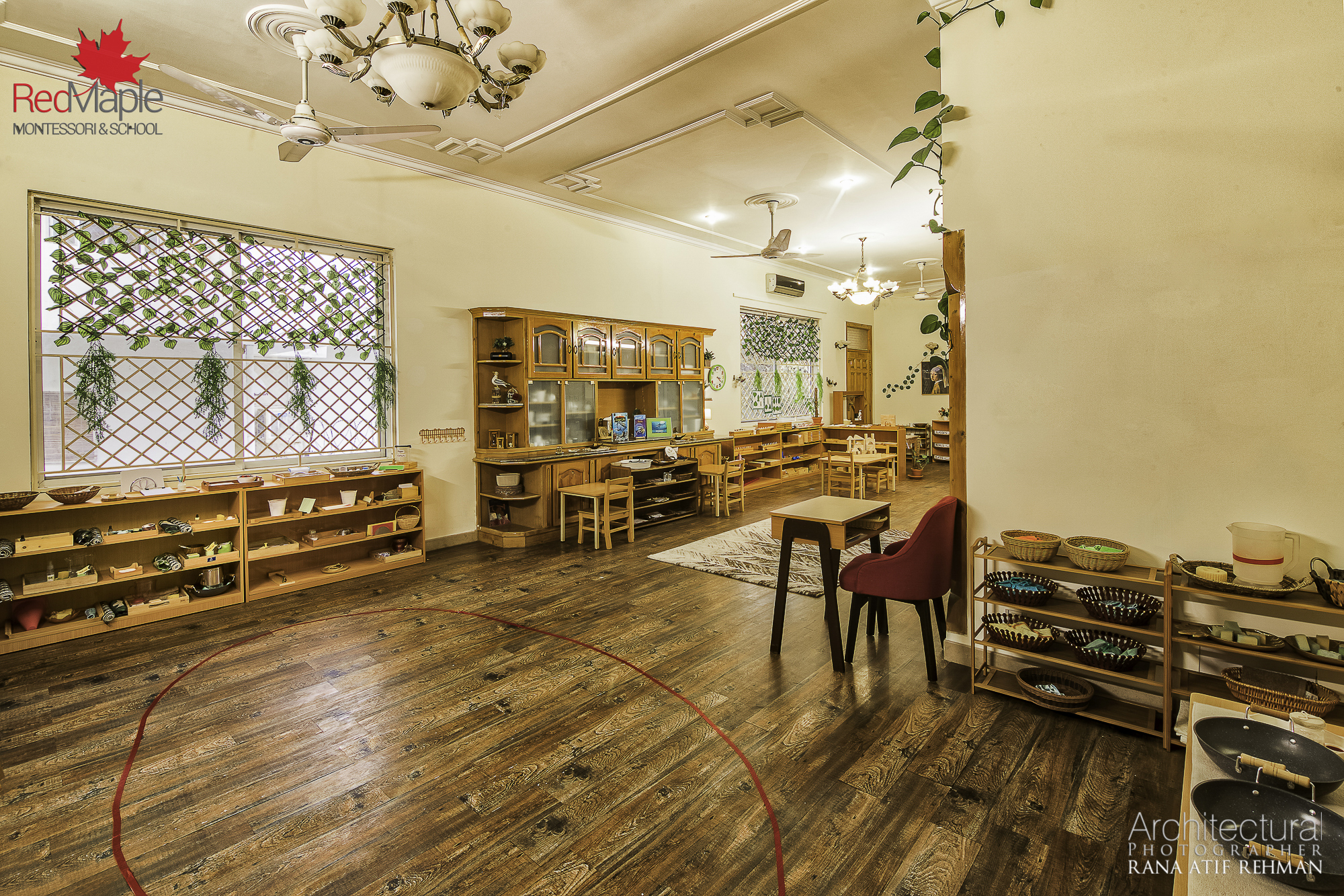 红枫蒙特梭利学校丨巴基斯坦伊斯兰堡丨RDC 建筑摄影-16