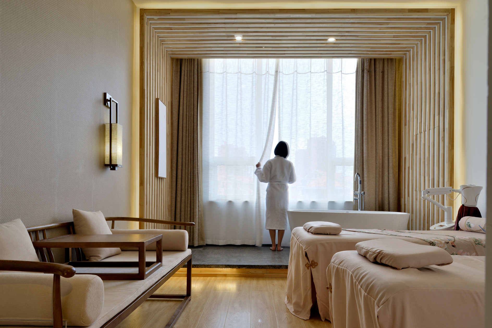 身悦艾灸生活馆，打造宁静养生的室内空间-43