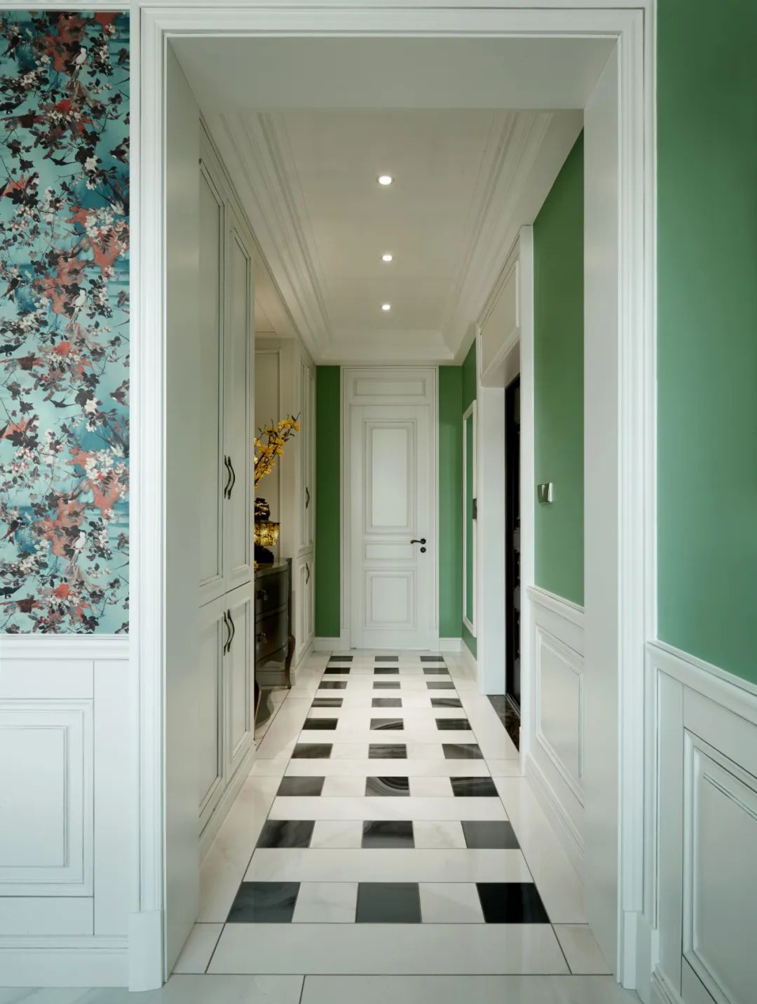 烟台 310㎡美式大宅，朱磊打造“治愈系”家居空间-7