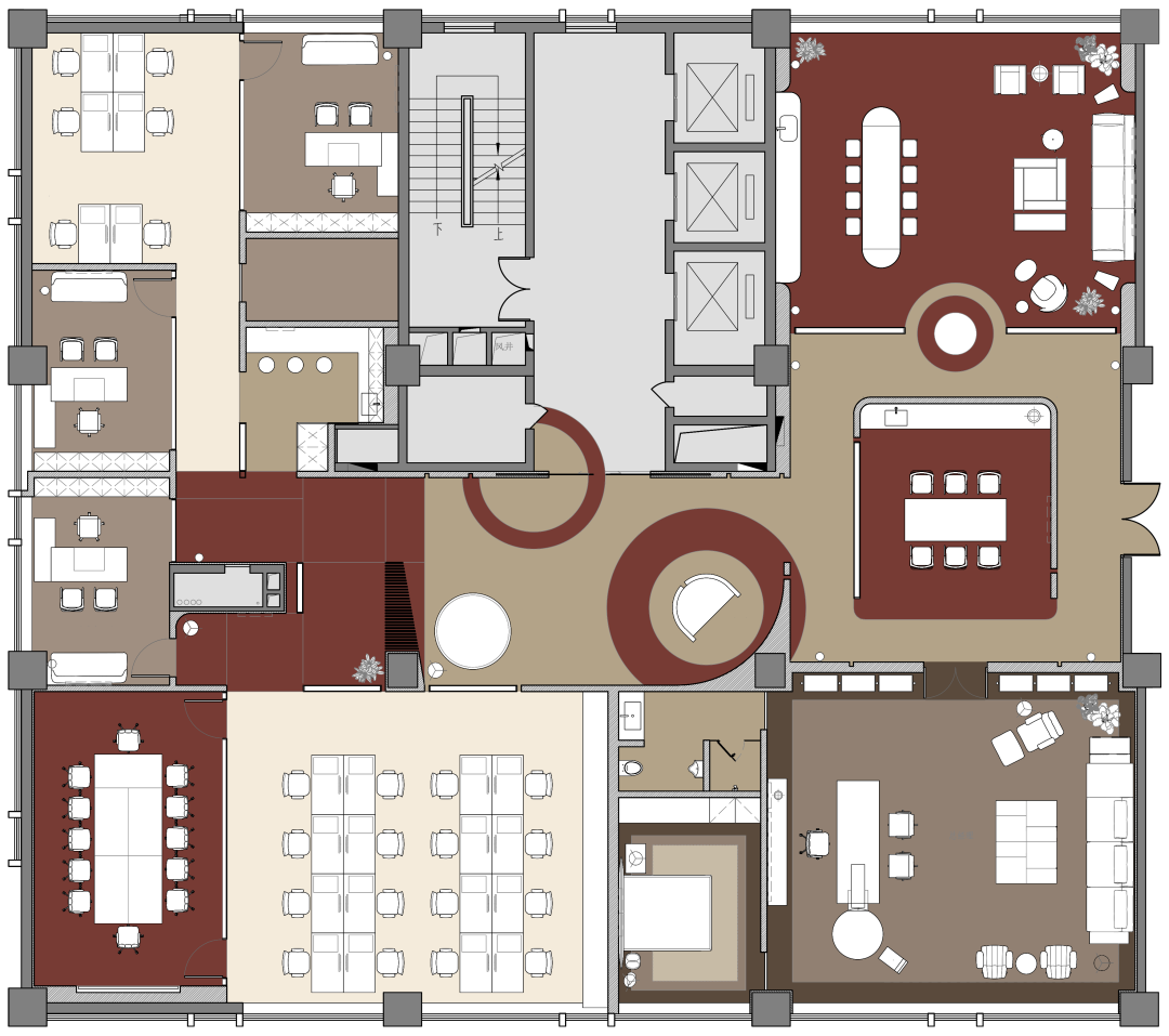 毅春置业办公空间丨中国西安丨H Design Studio-77