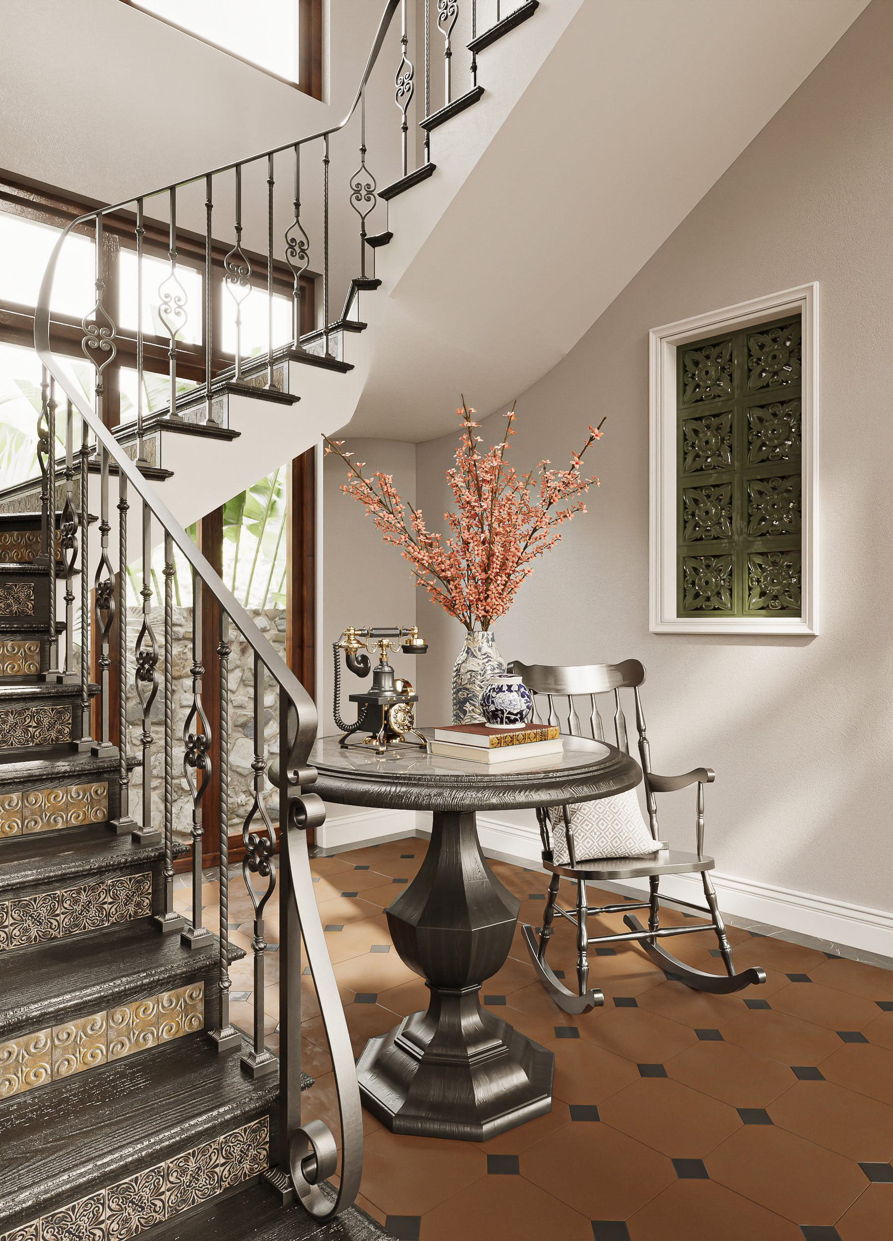 客厅 松泰别墅丨越南-8