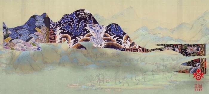 锦绣•山河——老佛爷百货中国风橱窗设计-21