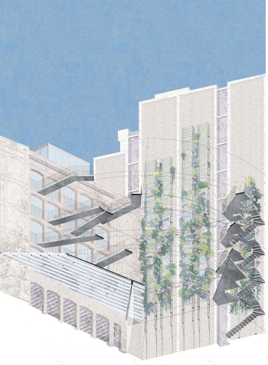 La Carbonería 集体住宅修复丨西班牙巴塞罗那丨Angel Borrego Cubero,OSS-33