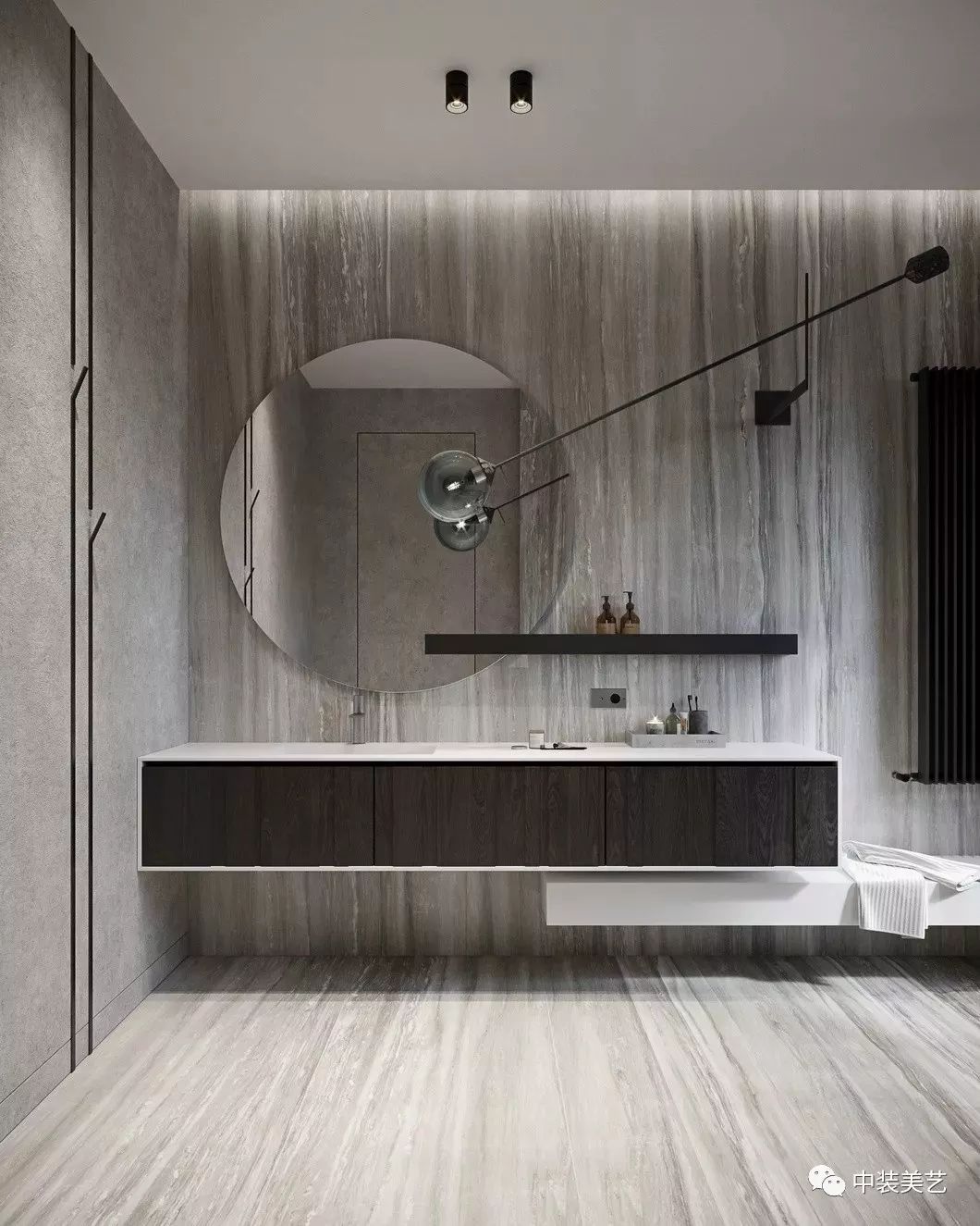 Color / 跟着大师学软装-750㎡高级灰别墅，越极简，越奢华！-77