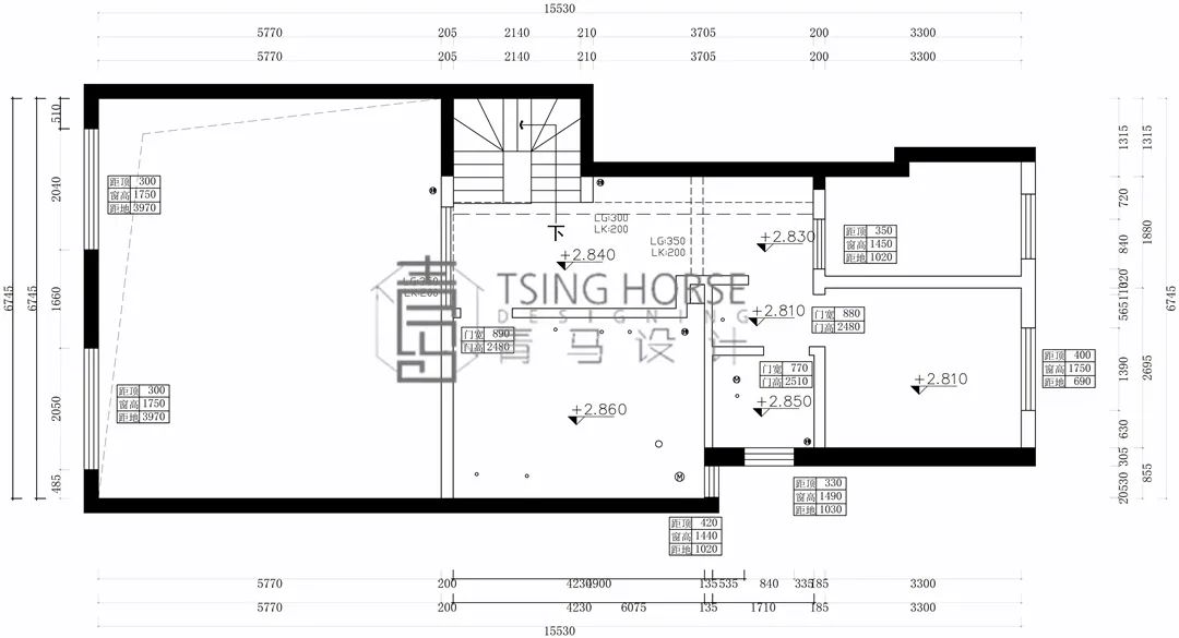 新城玺樾骊府下叠户型设计丨青马别墅设计-38