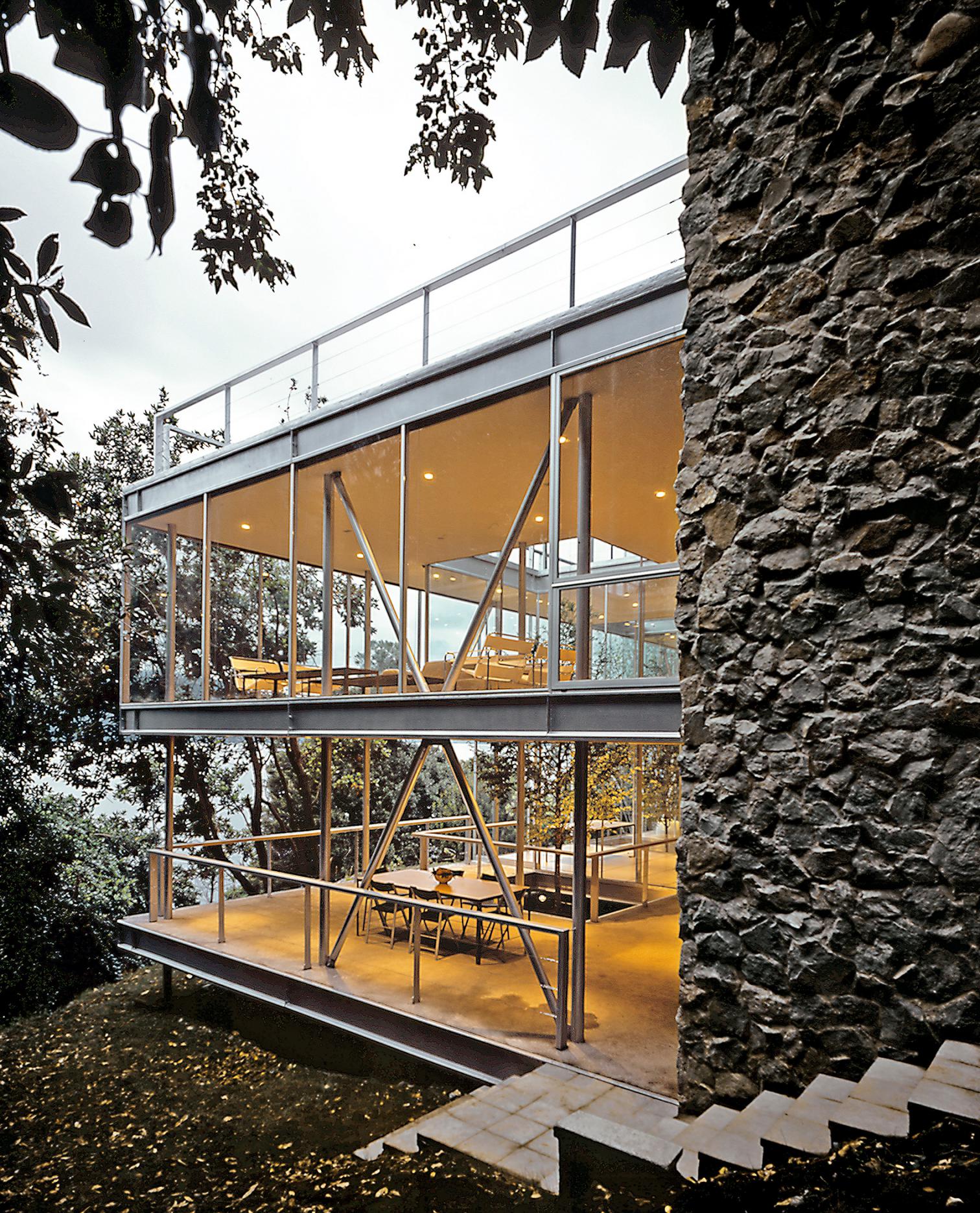 智利湖边生态住宅-12