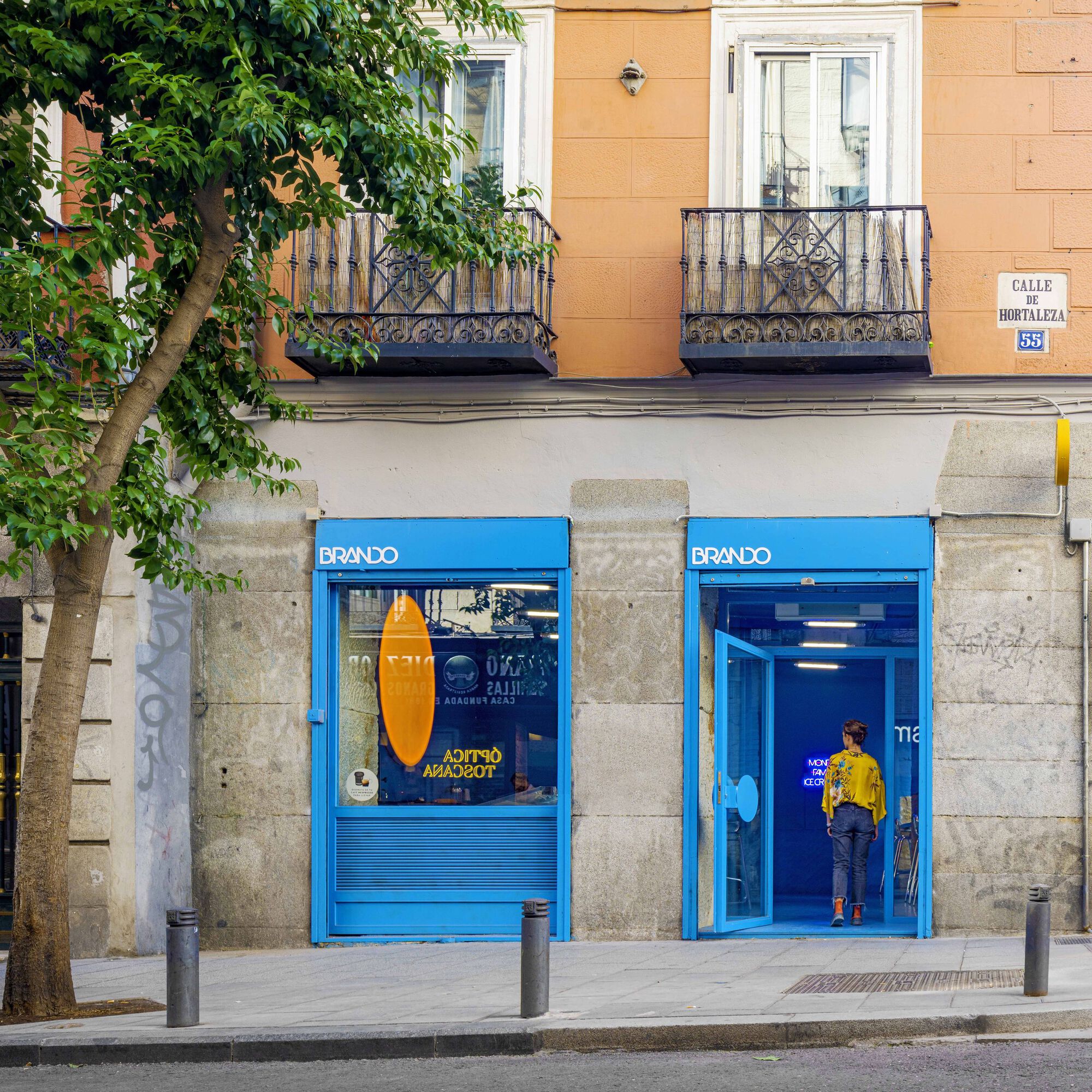 布兰多冰淇淋店丨西班牙马德里丨Marta Jarabo,SOLAR-7