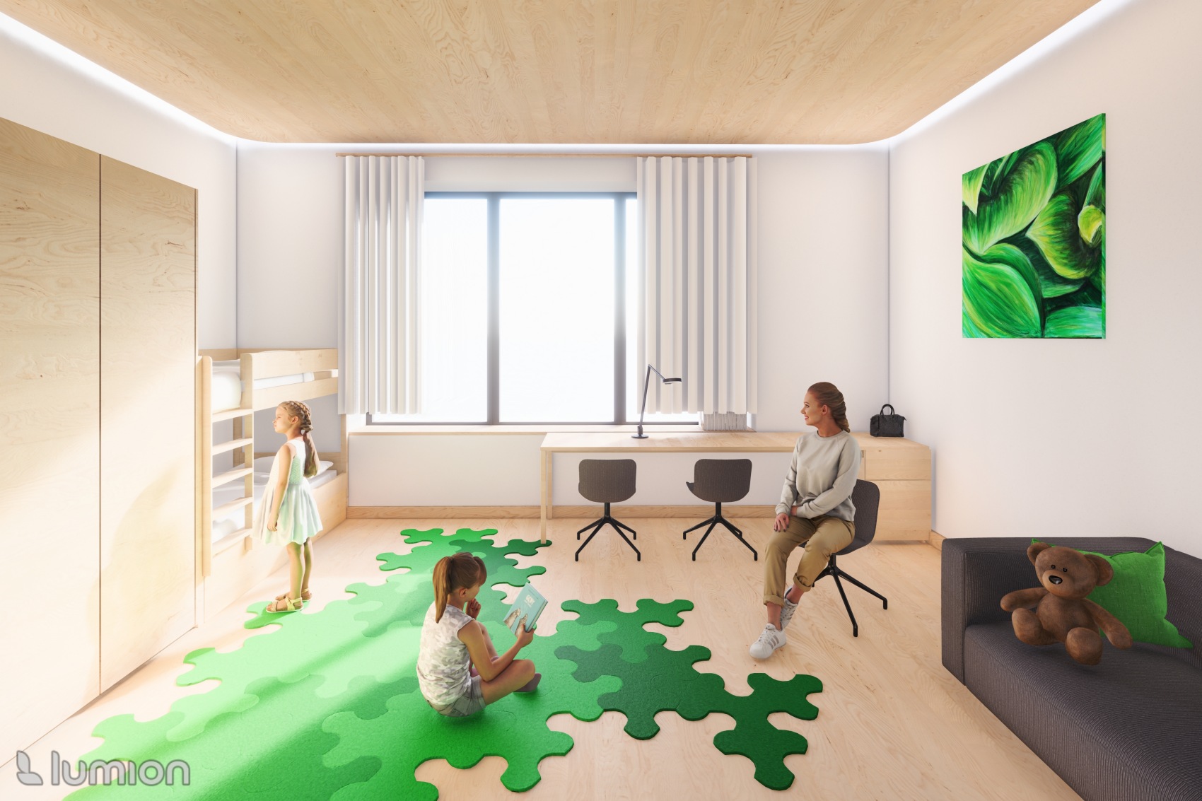 波兹南单身母亲之家及家庭保护中心丨波兰波兹南丨波兹南工业大学建筑系学生Paulina Otto-18