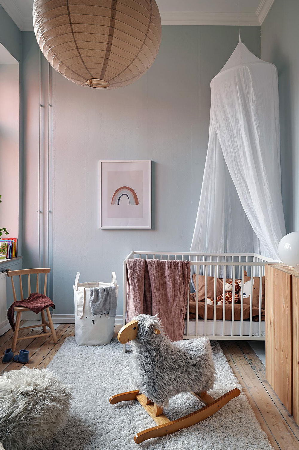 温馨与冷静的完美融合 | 81 平米瑞典公寓设计-17