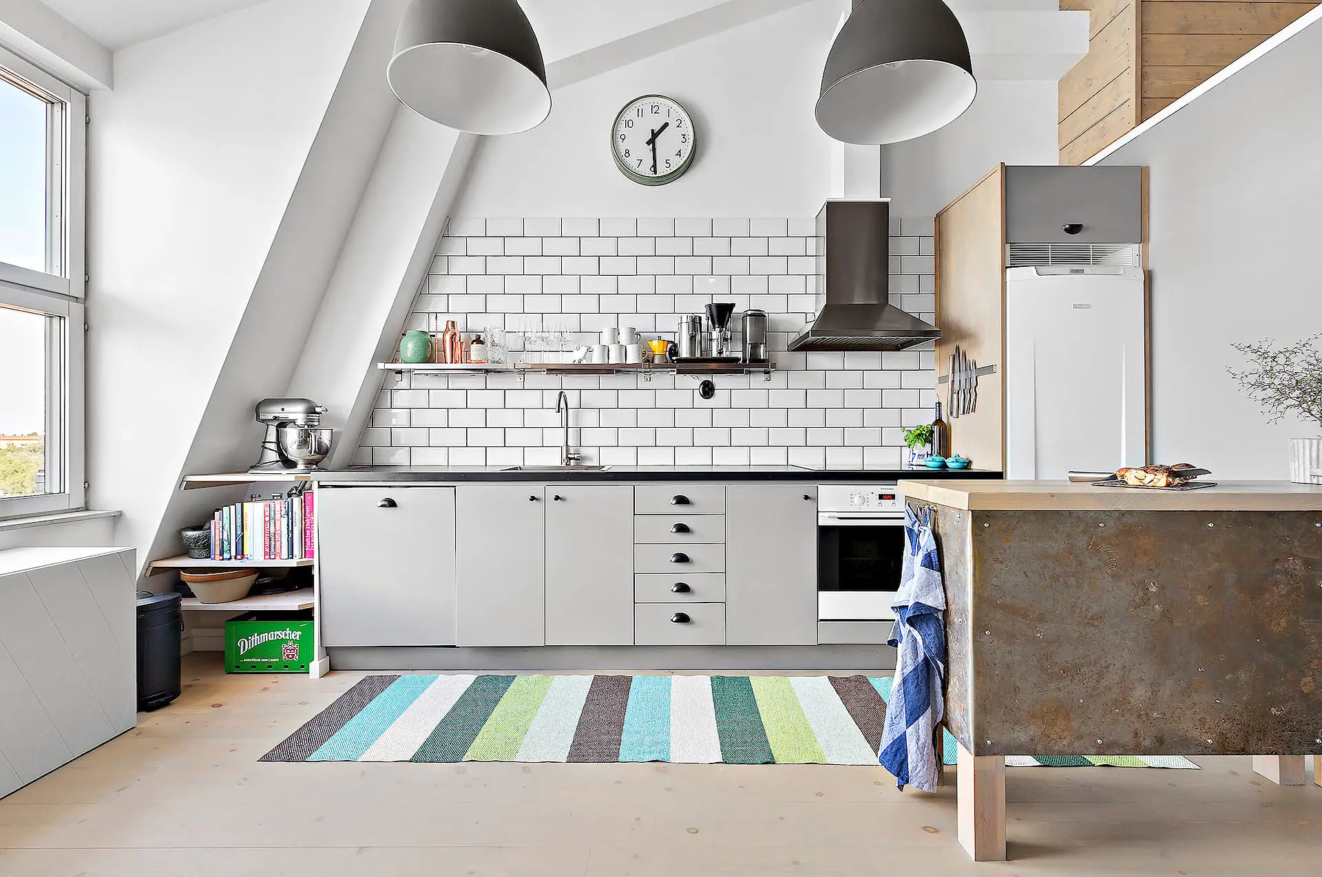 纽约风格工业风公寓设计-6