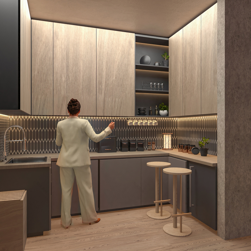 盆景度假村 侘寂丨Basma Dorgham-9