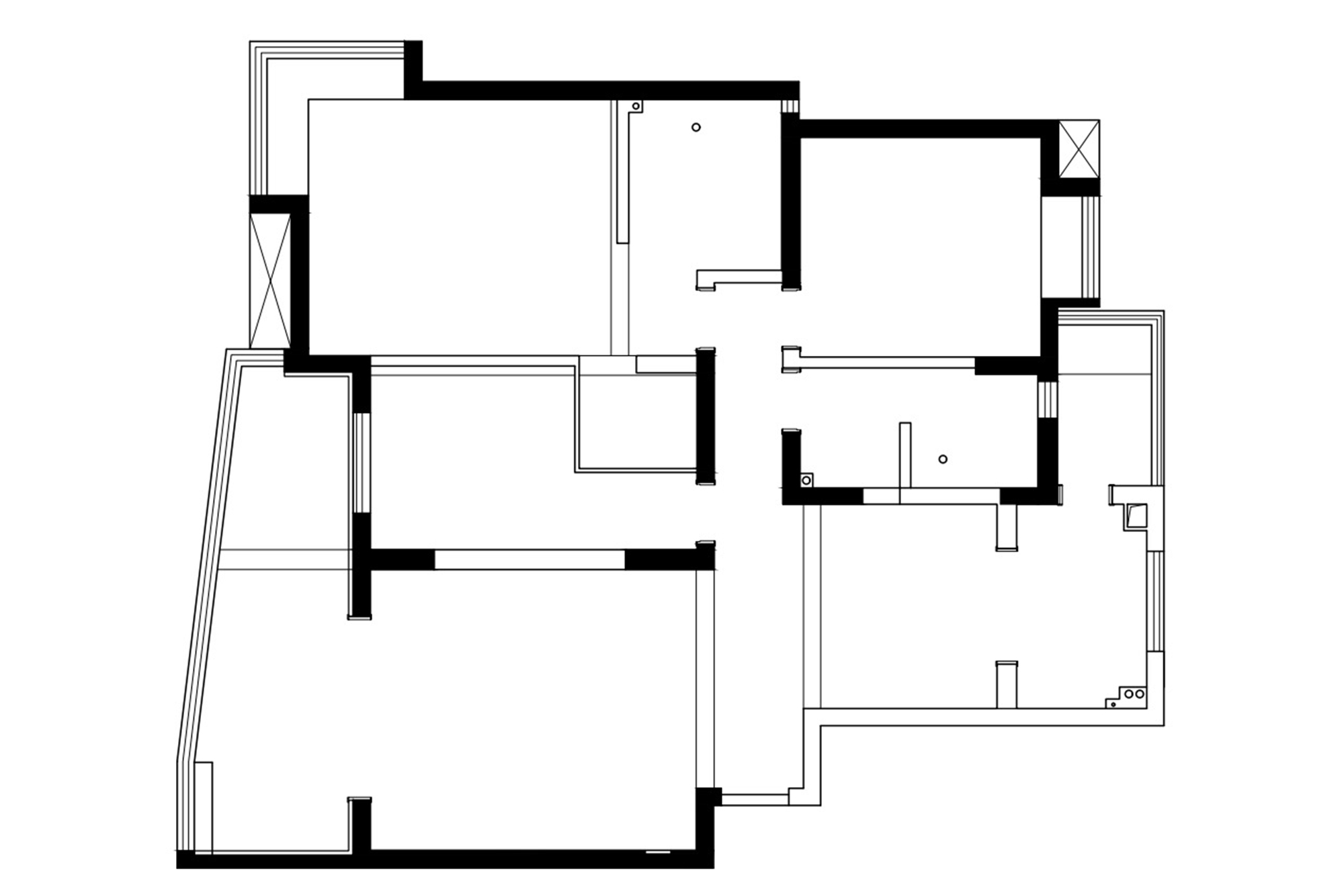 熹维设计 · 解放空间,看常规户型如何演绎轻复古的优雅与浪漫-3