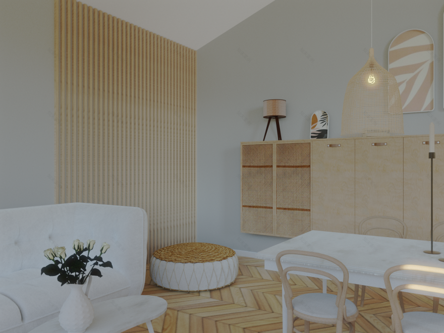 带阳台的阳光房-14