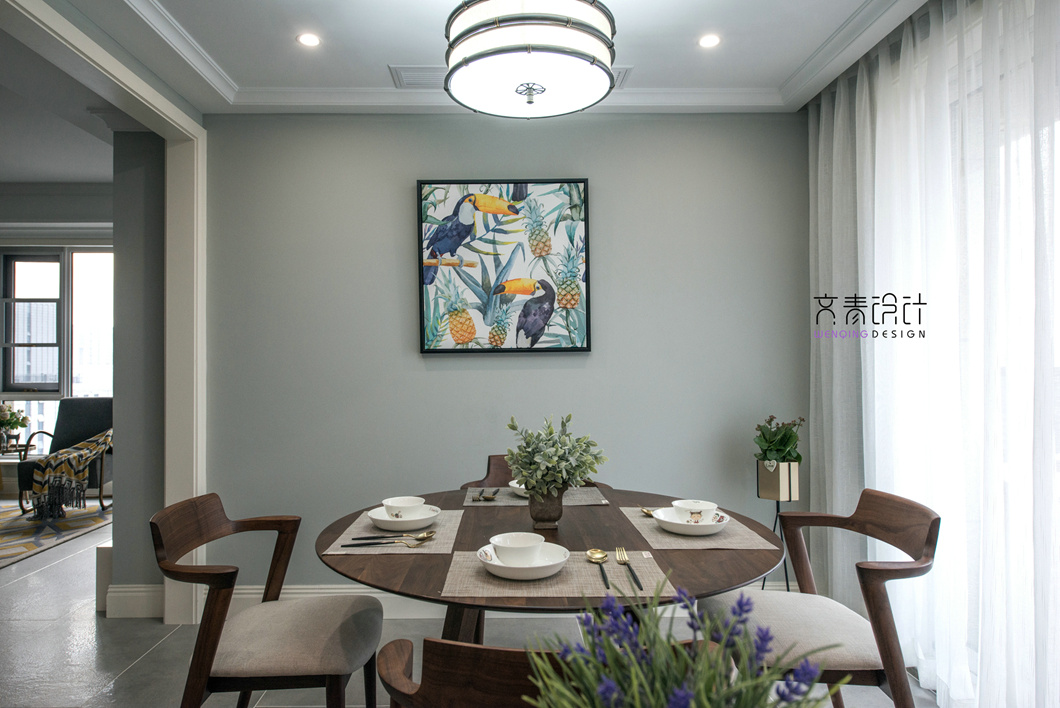 杭州紫金府 135㎡北欧混搭美式设计,温馨舒适梦想之家-27