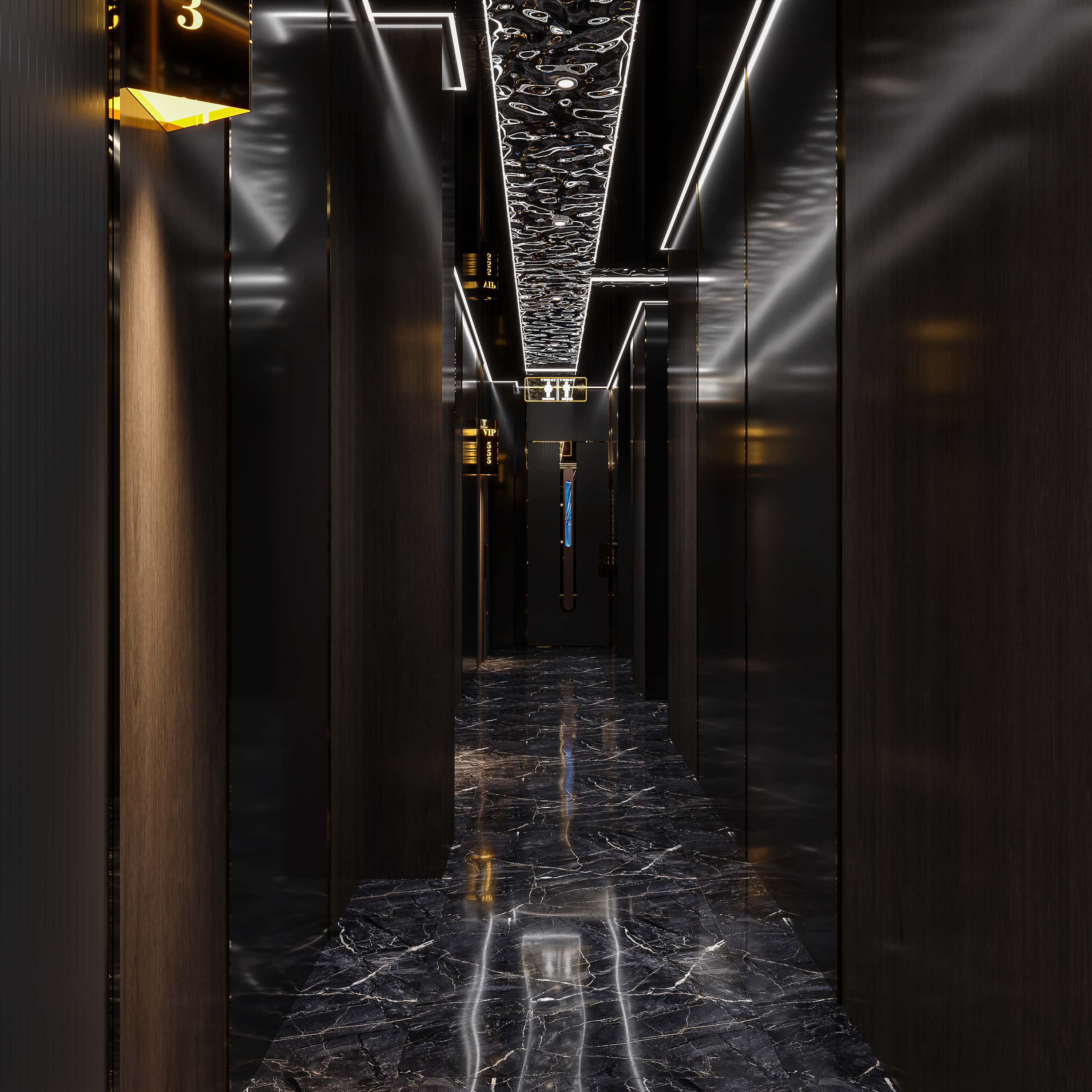 商务KTV效果图渲染-8