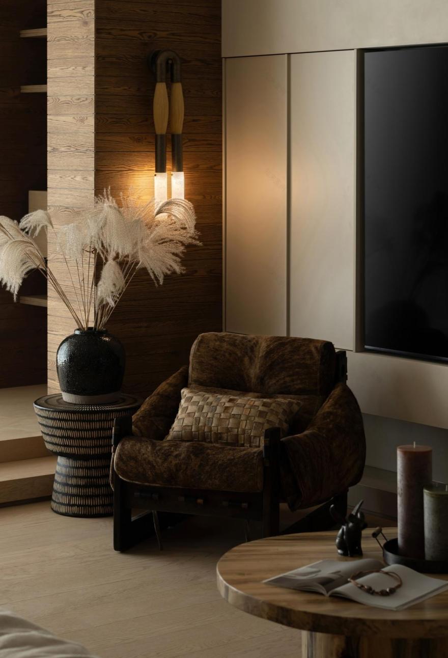 石家庄利航棠樾府260㎡大平层丨中国河北丨石家庄青禾室内设计事务所,魔凳软装设计工作室-5