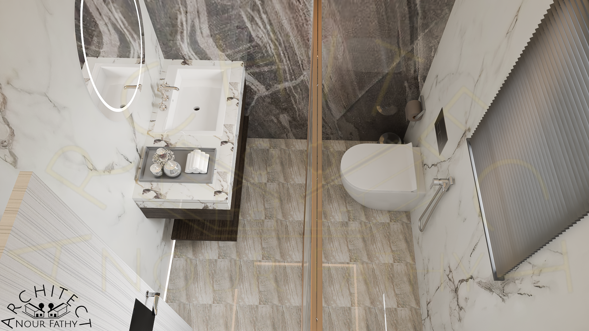 Modern Design for a Double room in a Hotel in UAE-5