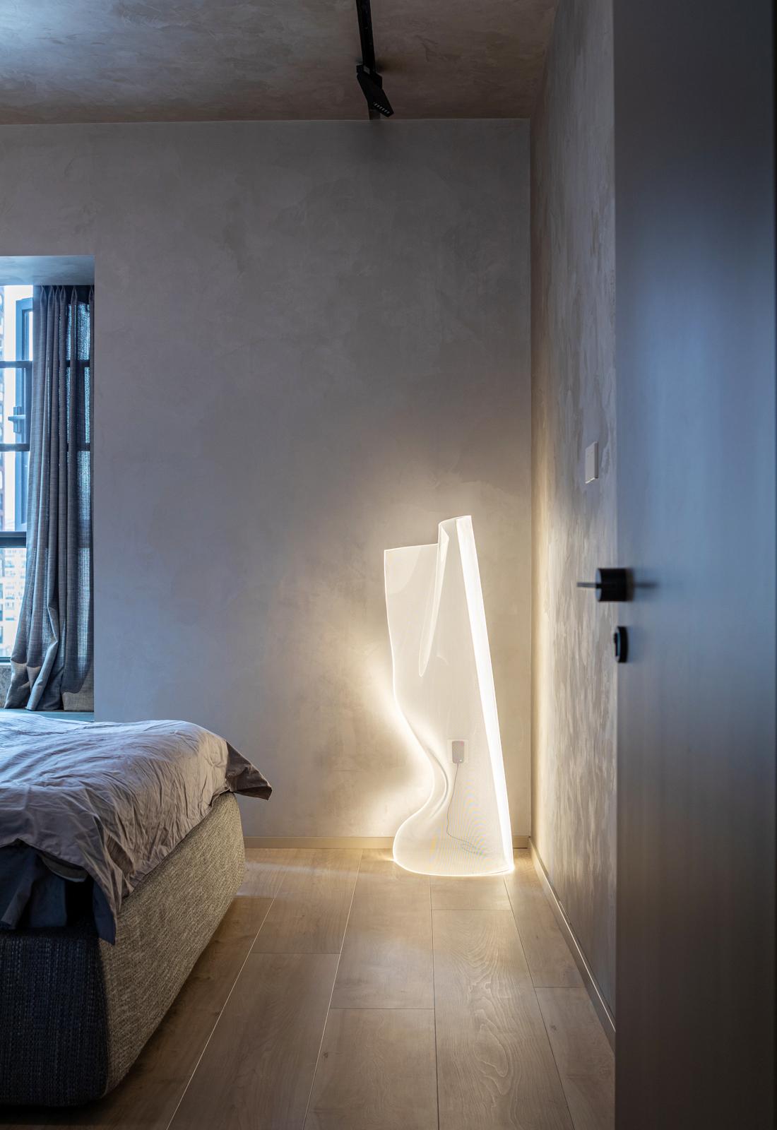 平层空间的黑与木色之美丨莫迪夫设计-26