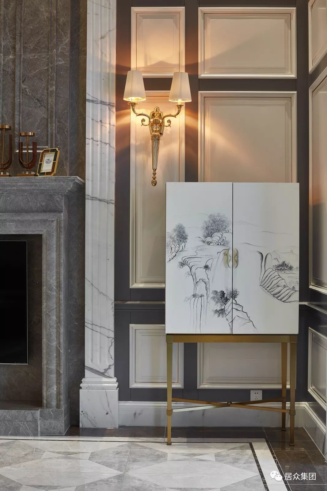 370㎡新古典简欧风 | 张婷：做有生命力的空间设计！-22