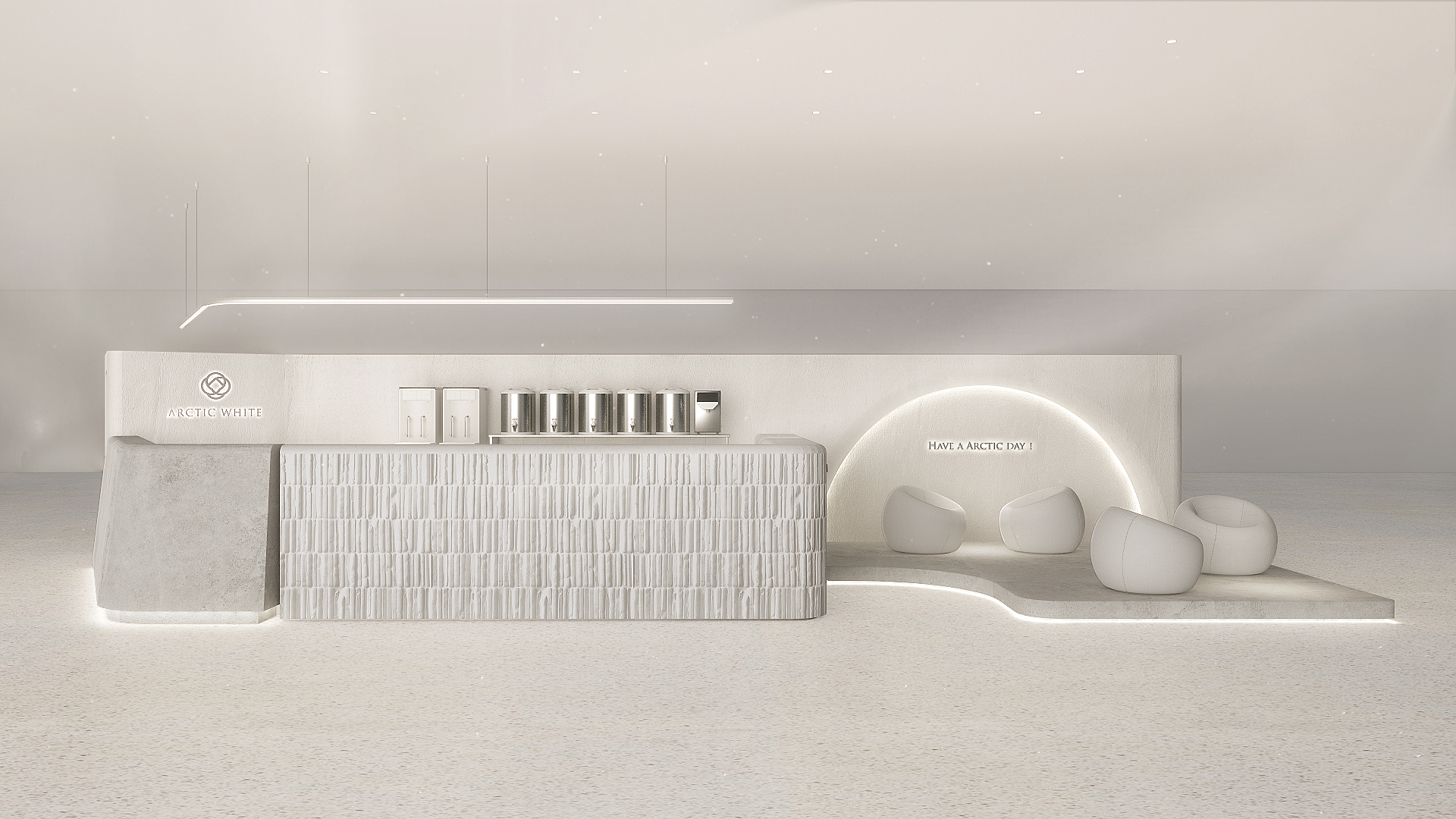 醇白茶饮 Arctic White丨二三国际 23Design Inc.-13