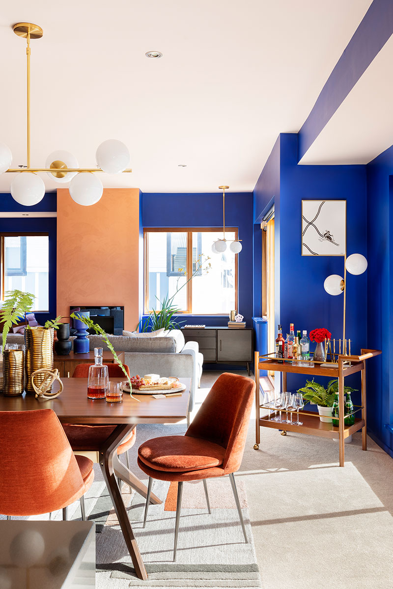 用色大胆的澳大利亚山区住宅-8