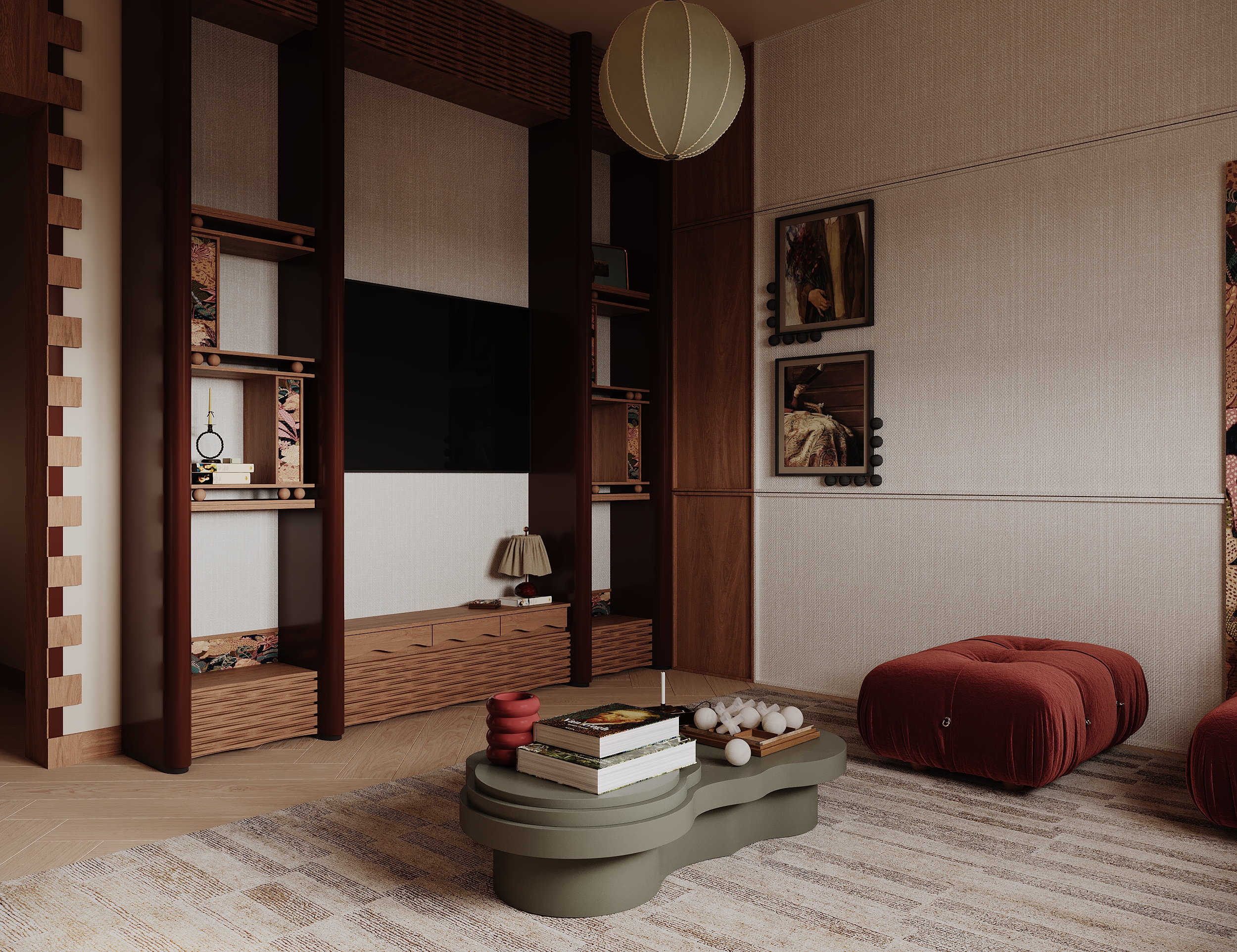 折衷主义中世纪风格酒店套房丨AWAB DESIGNS-9